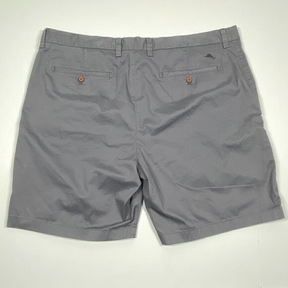 Tommy Bahama Cotton Chino Shorts - Stone Gray - 42 - MSRP $98 - Picture 3 of 8